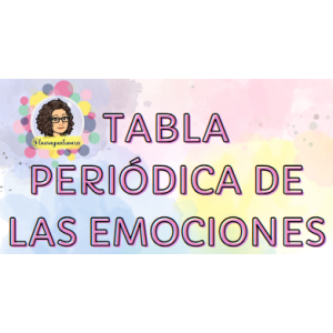 Tabla periódica de las emociones