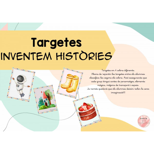 Tarjetas inventamos historias