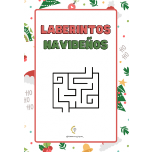 LABERINTOS NAVIDEÑOS