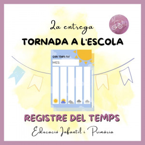 Registre del temps - Registro del tiempo