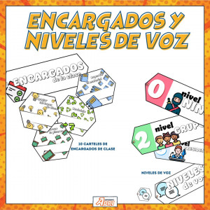 ENCARGADOS DE CLASE Y NIVELES DE VOZ