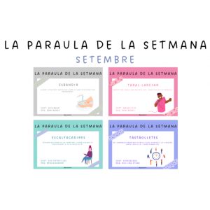 Paraula de la setmana - Setembre