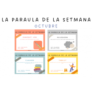 Paraula de la setmana - Octubre