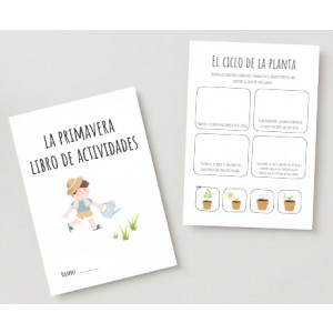 La primavera: libro de actividades