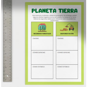 Propuestas de reflexión sobre el medio ambiente: Planeta Tierra