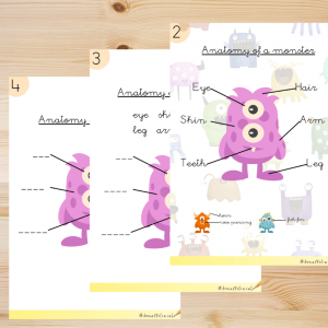 Situació d'Aprenentatge "My monster has got..." FREE