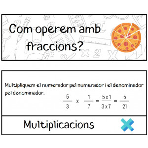 Com operar amb fraccions?