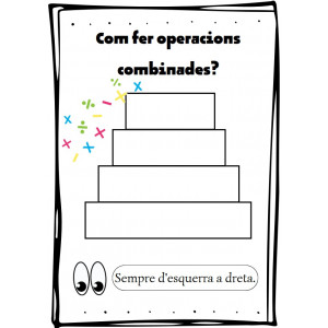 Com fer operacions combinades?