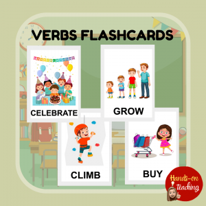 VERB FLASHCARDS (2)