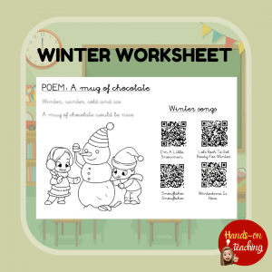 WINTER WORKSHEET