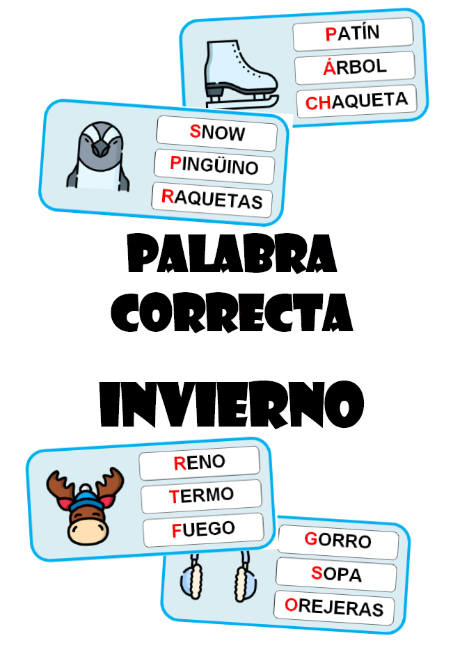 Palabra correcta - invierno