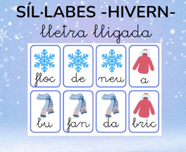 Síl·labes HIVERN lletra lligada