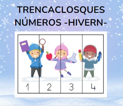 Trencaclosques números HIVERN