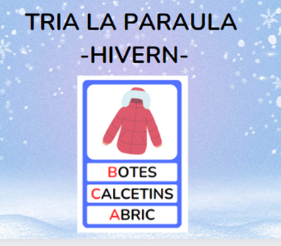 Tria la paraula - HIVERN