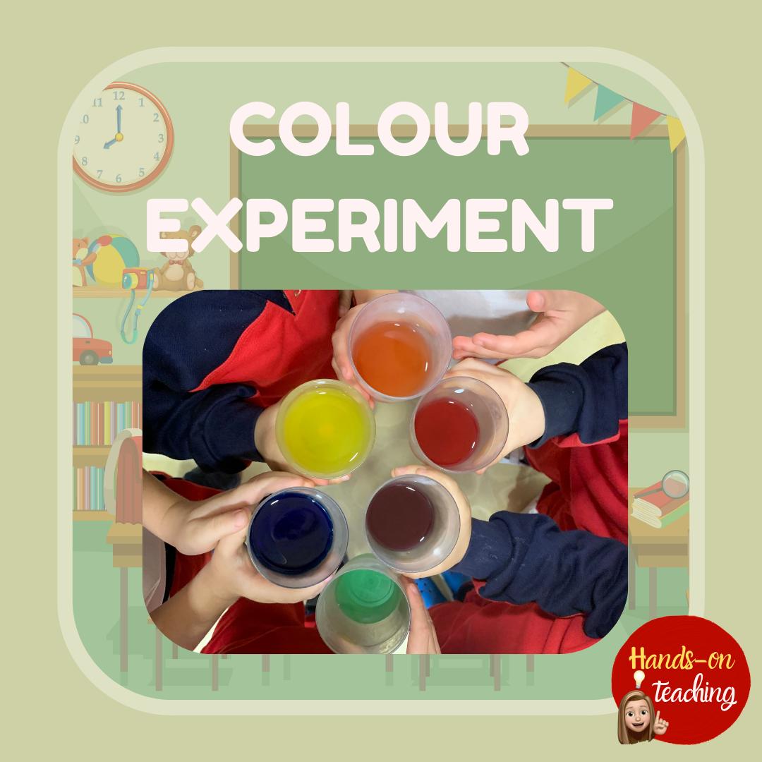 SCIENCE EXPERIMENT: COLOURS