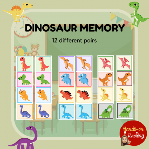 DINOSAUR MEMORY GAME