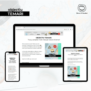 Objectiu TEMAR: Temari de mostra PT