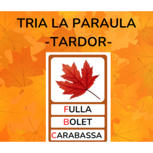 Tria la paraula - TARDOR