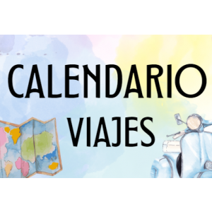 Calendario aula temática viajes