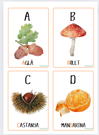 Vocabulari de Tardor