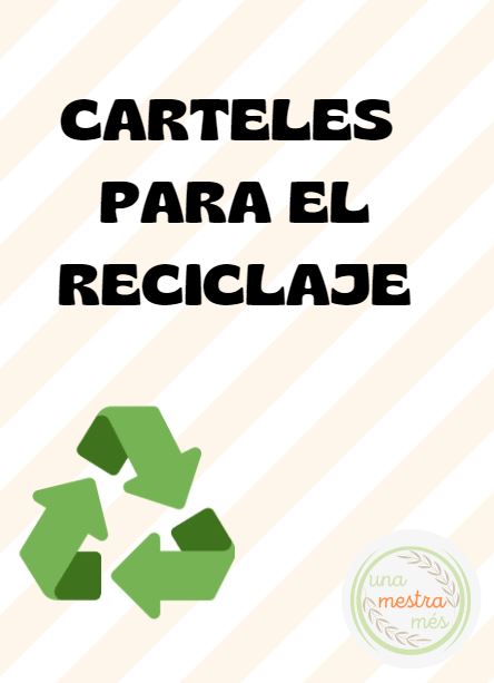 Carteles para el reciclaje