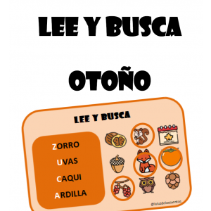 Lee y busca - otoño