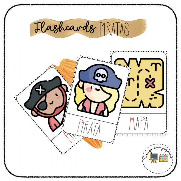 Flashcards piratas