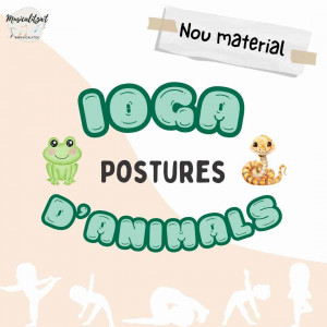 Postures de ioga d'animals @musicalitza