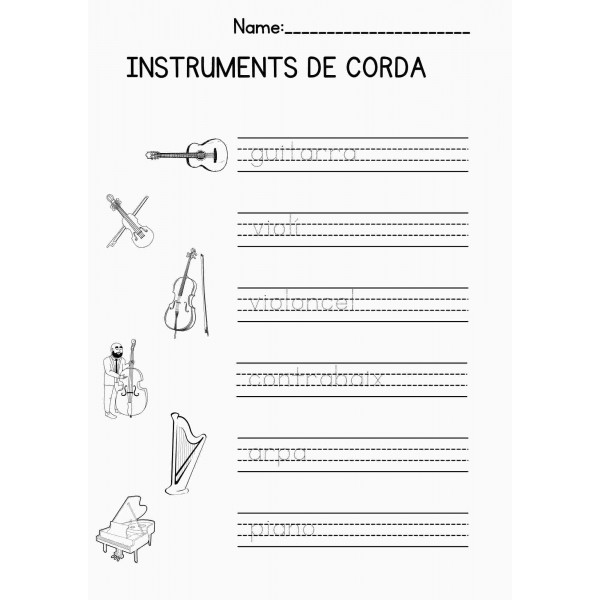 Famílies d'instruments