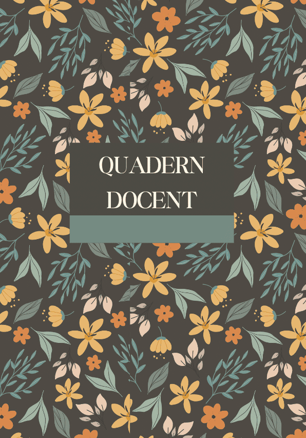 Quadern docent (flors)