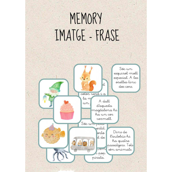 Memory imatge-frase