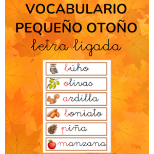 Vocabulario OTOÑO pequeño - ligada