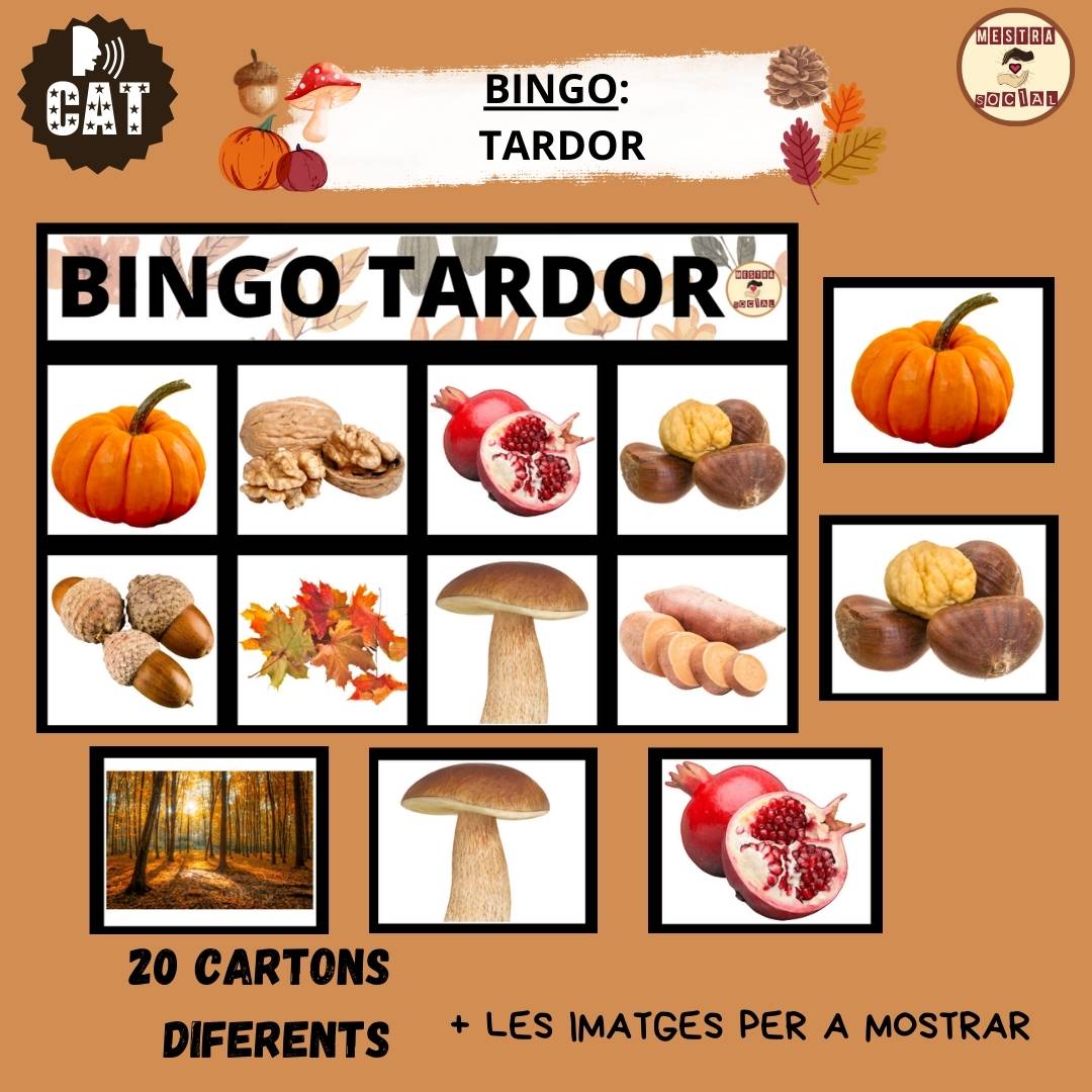 BINGO TARDOR (CATALÀ)