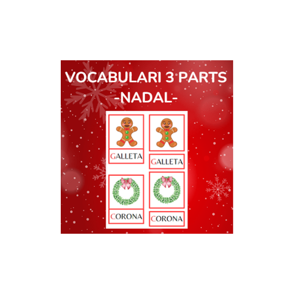 Vocabulari 3 parts - NADAL