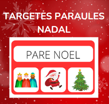 TARGETES PARAULES NADAL