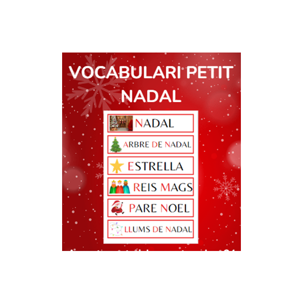 Vocabulari petit Nadal