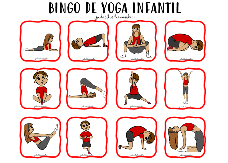 BINGO YOGA INFANTIL - CAS