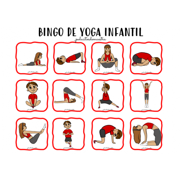 BINGO YOGA INFANTIL - CAS