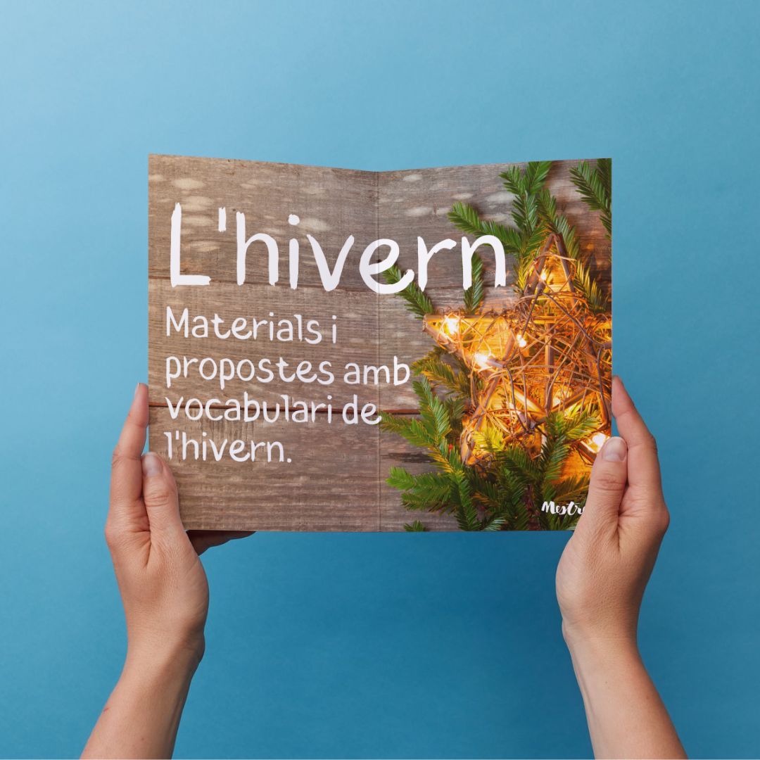 L'hivern: Materials i propostes amb vocabulari de l'hivern.