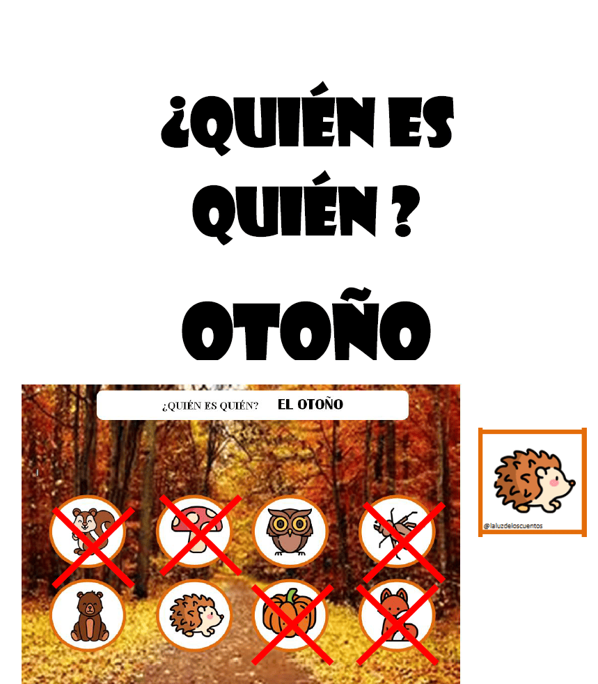 ¿Quién es quién? - otoño