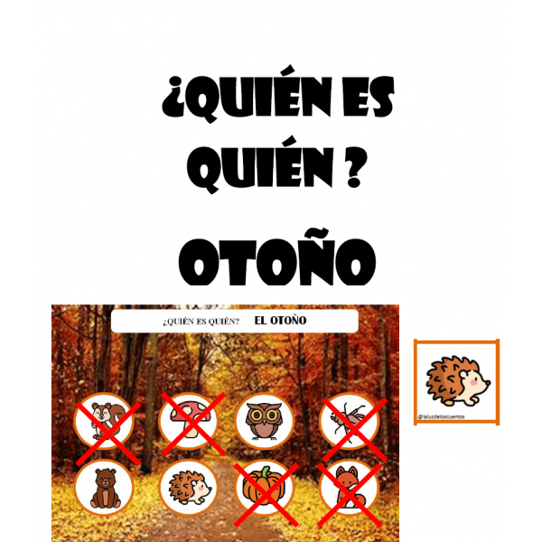 ¿Quién es quién? - otoño