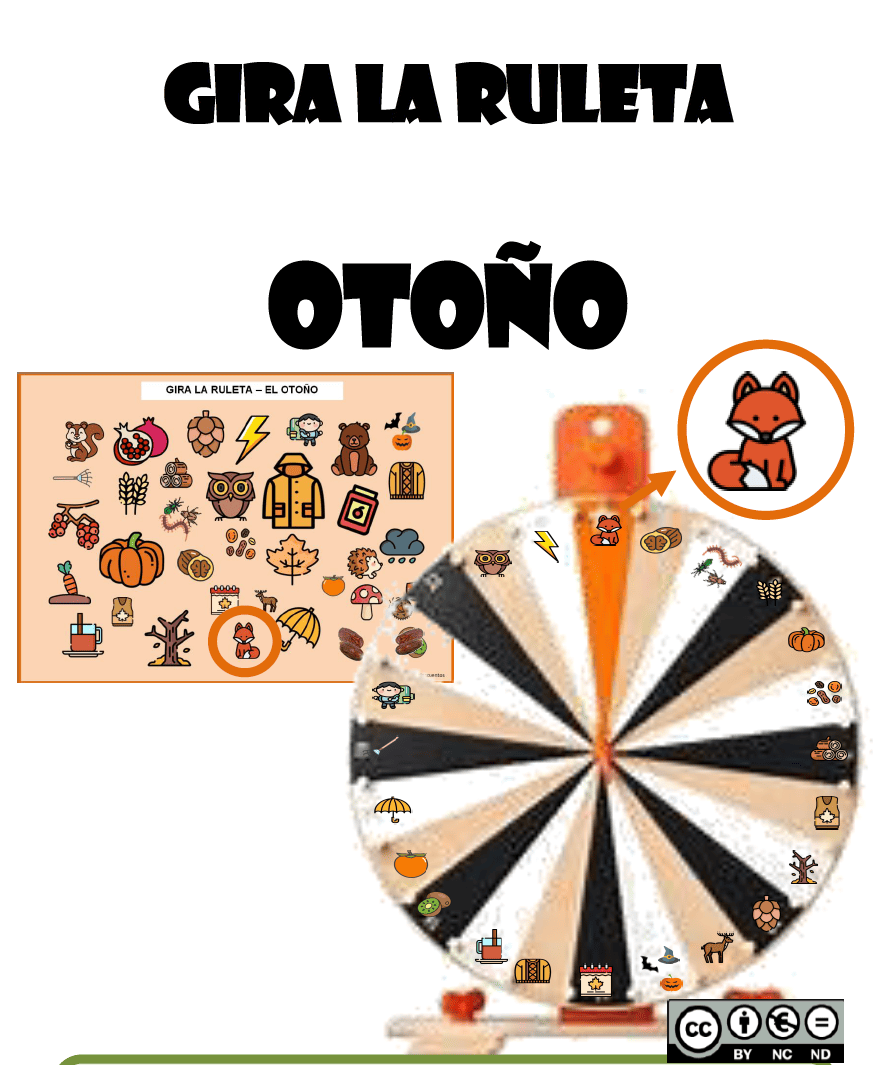 Gira la ruleta - otoño