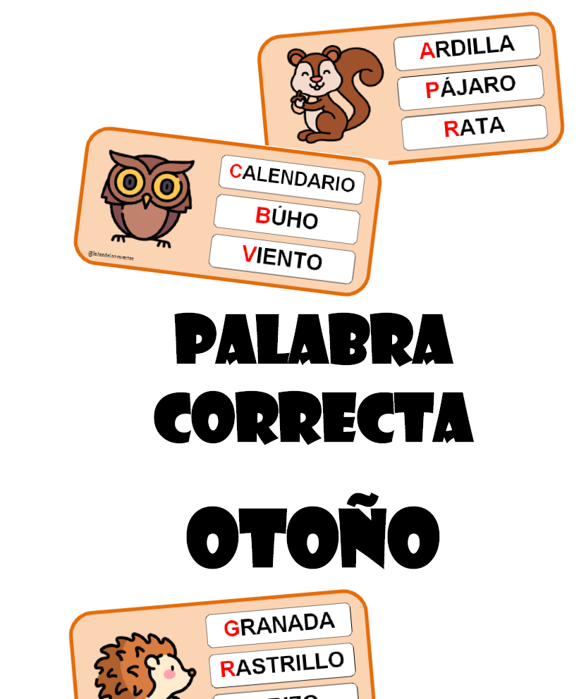 Palabra correcta - otoño