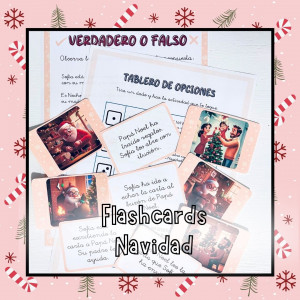 Flash cards Navidad