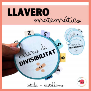 Clauer Criteris de divisibilitat_Llavero Criterios de divisibilidad