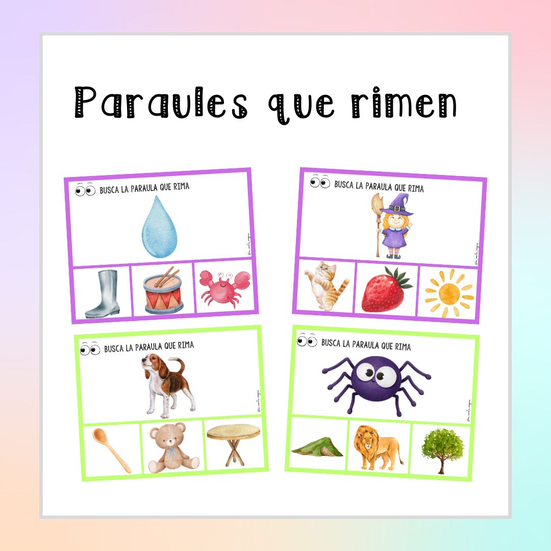 Paraules que rimen