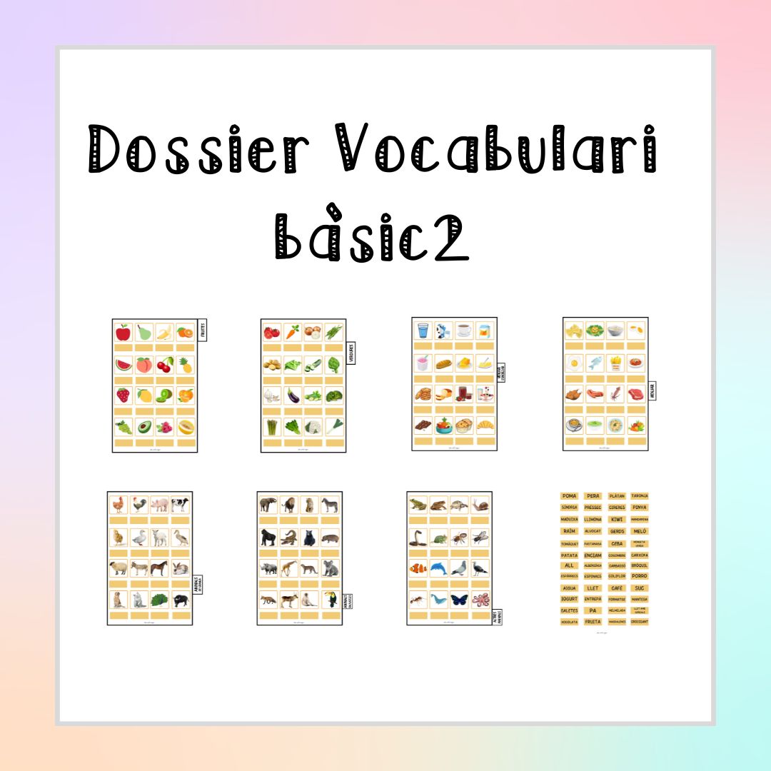 Vocabulari bàsic 2