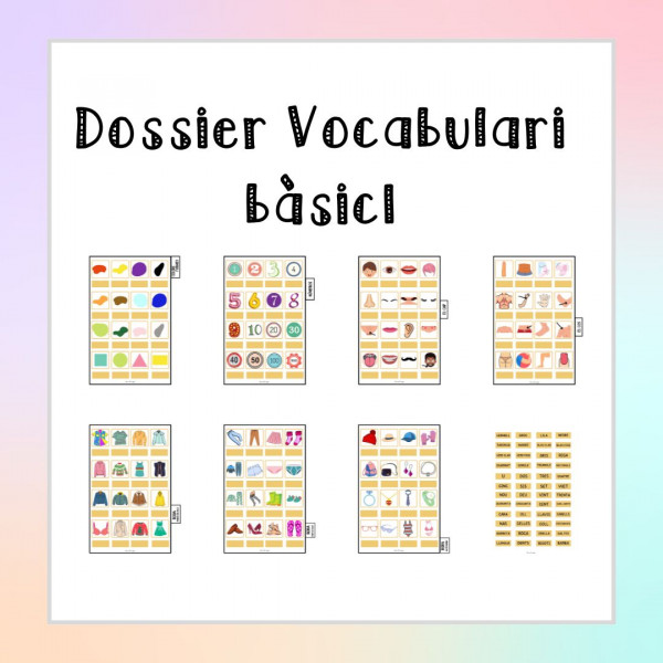 Vocabulari bàsic 1