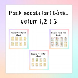 pack vocabulari bàsic