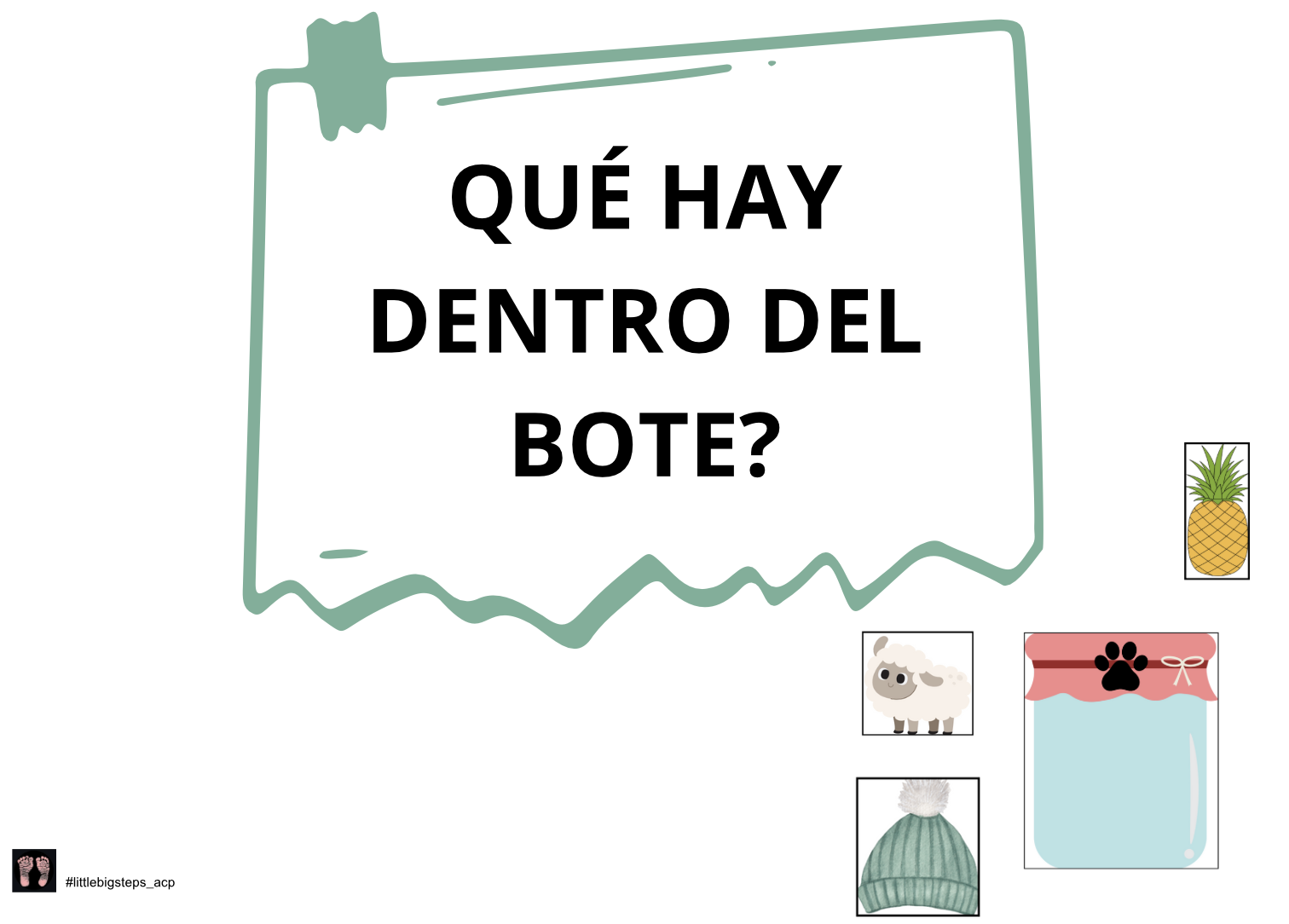 QUÉ HAY EN CADA BOTE?